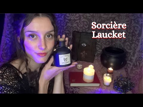 ASMR ROLEPLAY: Bienvenue dans Magic Pocket ! (halloween, attention personnelle, witch, fire)