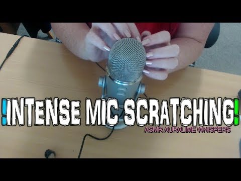 ASMR | INTENSE MICROPHONE SCRATCHING FOR RELAXATION ( NO TALKING)