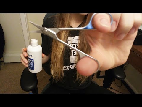 ASMR snips, snaps, and liquid sounds (spritzing, spraying, squirting, swishing, shaking)