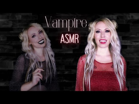 ASMR Vampire Twins Feeding On You | Horror Vore Role Play | Hypnotized & Eaten | Halloween Sisters