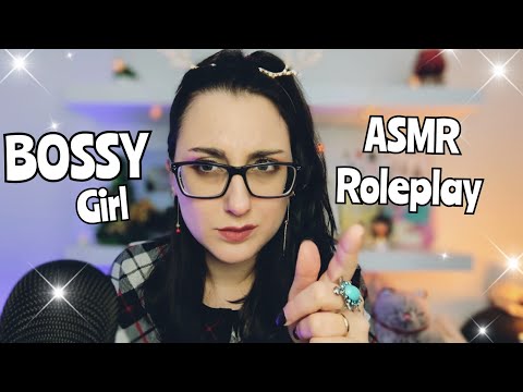 ASMR Bossy Lady (fast focus on me now!)