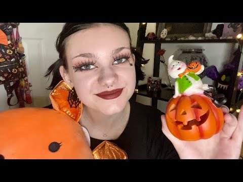 ASMR | Halloween Items! 🖤🎃 Tapping, Scratching, Whispering, etc