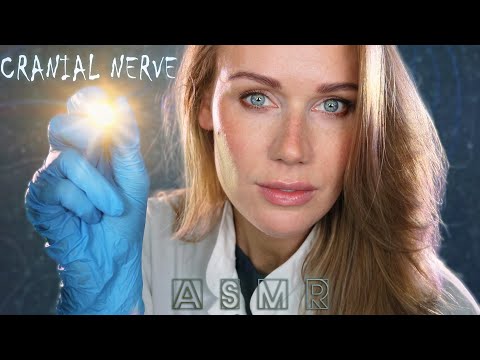 ASMR Medical ROLE PLAY | Cranial Nerve Exam (personal attention for relaxation and sleep)