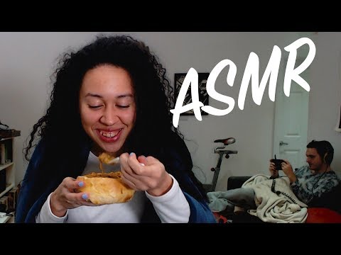 ASMR Tomato Soup in CRUNCHY Bread bowl with SAMMIEGIRL 먹방