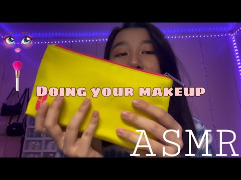Doing you makeup! 💄 ( layered sounds) | ASMR