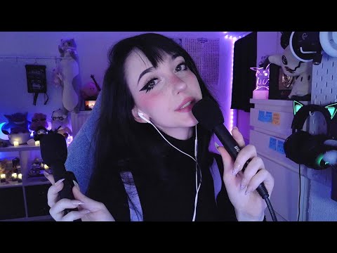 ASMR ☾ fast & slow trigger words pt. 4 💜 good boy, lovely, go to sleep… (requested by you)