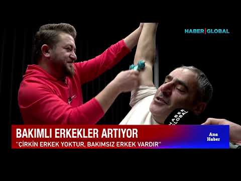 I interviewed television about the care of men - HABER GLOBAL'A RÖPORTAJ VERDİM #haberglobal #barber