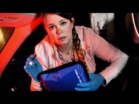 ASMR You Were in a Car Accident | Taking Care of You Until the Paramedics Come