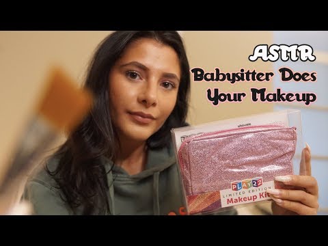 ASMR Babysitter Does Your Makeup (Again)