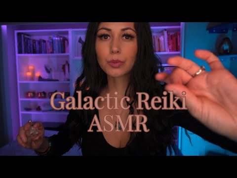 Galactic Reiki ASMR- A new chapter awaits! Crown Crystal  Chakra alignment | Light language