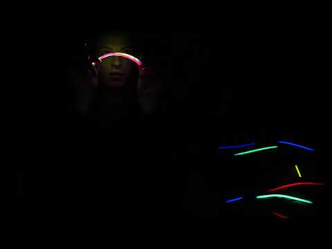 [ASMR] Playing with Glow Sticks | Visual ASMR