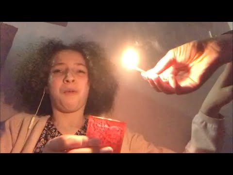 ASMR | lighting candles + candle collection 🕯( glass tapping | 1000 SUBSCRIBER SPECIAL ❗️🎉