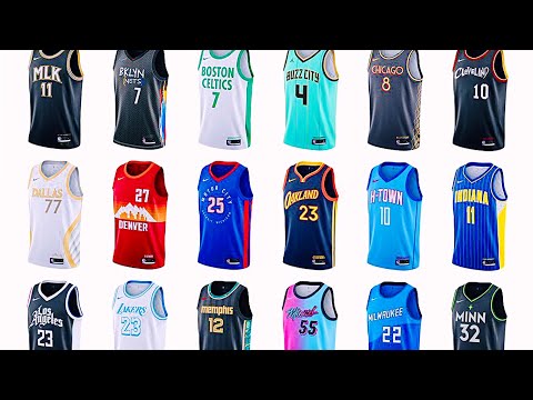 2021 NBA City Jerseys Review 🏀 (ASMR)