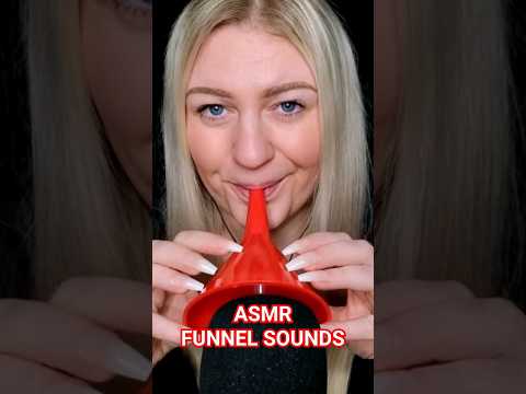 ASMR FUNNEL SOUNDS WITH TAPPING 🤯 #shorts #asmr