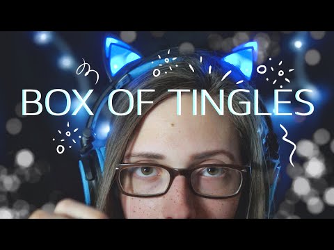 ASMR tapping/ eating sounds / sticky / breathing / assorted triggers - BOX OF TINGLES 1