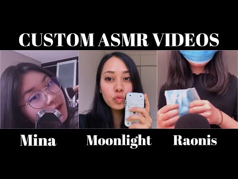 ⚠️ANNOUNCEMENT⚠️ - NOW DOING CUSTOM ASMR VIDEOS!! [Moonlight, Mina, Raonis]