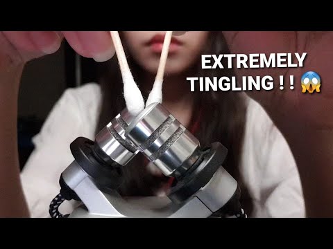 ASMR Brush and Clean your ears 👂🏻Extremely Tingling