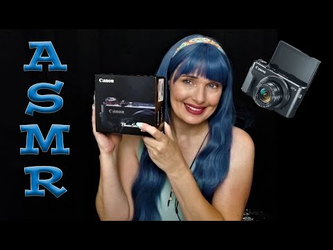 ASMR: Unboxing My New Canon PowerShot G7 X Mark II (Whisper/Soft Spoken)