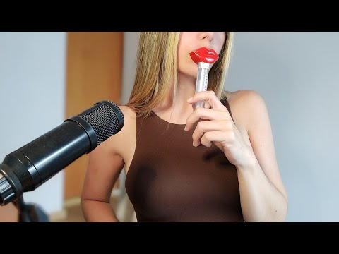 💋 ASMR LIPGLOSS ON ME & YOU 💋 MOUTH SOUNDS | NO TALKING