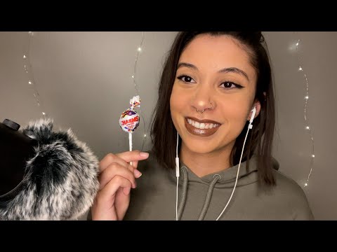 ASMR Lollipop/Blowpop Eating (Mouth Sounds)