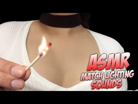 ASMR  Match Lighting [Love You Lots] 😝💕