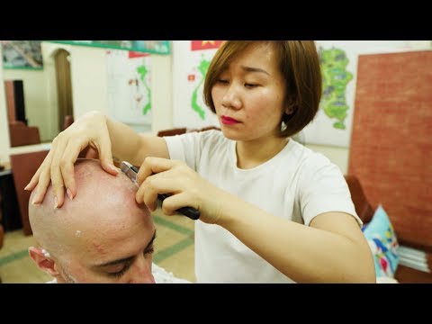💈 Head Massage | Vietnamese Barbershop | ASMR video