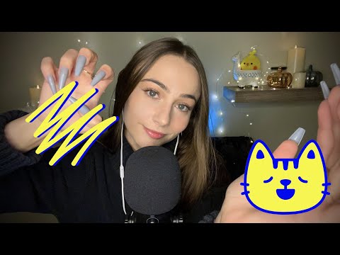 ASMR Invisible Scratching ☆💆‍♀️ Hand Movements + Layered Sounds 💆‍♀️☆