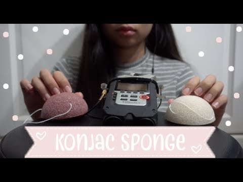 [ASMR] 4K Konjac Sponges