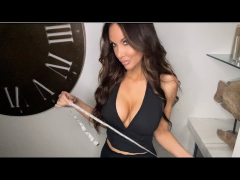 ASMR/ Flirty Assistant Gets You Ready For the Big Screen/ measuring you, doing your hair/makeup