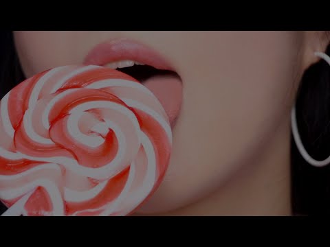 [ASMR] Lollipop Licking, Teeth Sounds 롤리팝 이팅, 치아에 닿는 소리 많이!