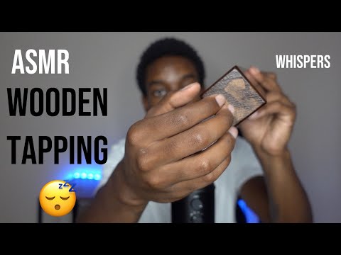 [ASMR] Wood tapping and whispers