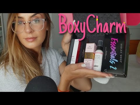 ASMR | BoxyCharm Makeup Unboxing