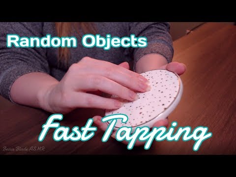 ASMR Fast Tapping/Scratching on Random Objects #8