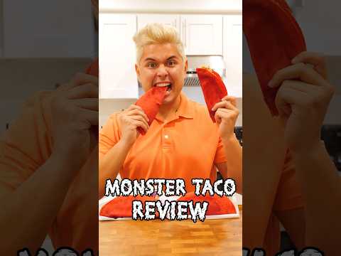 ANGRY MONSTER TACOS 🌮🔥 from @jackinthebox | #ASMR #shorts