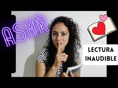 ASMR | Lectura inaudible con chicle EN ESPAÑOL | ASMR Kat