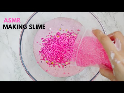 ASMR Making Slime | No Talking