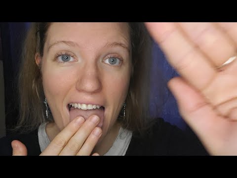 [ASMR] Spit Painting Affirmation (mouth sounds & whispering)