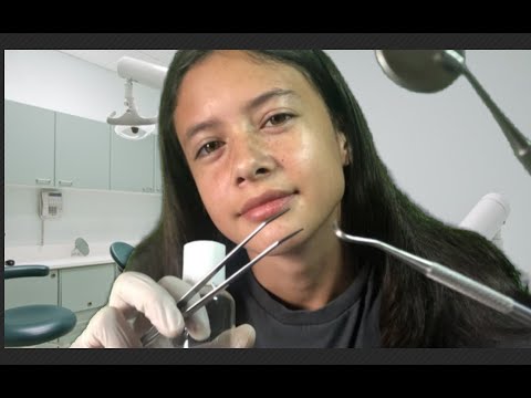 ASMR Dentist Teeth Cleaning
