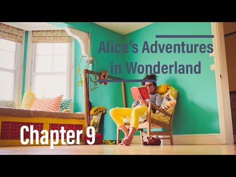 ASMR reading Alice's Adventures in Wonderland.  Chapter 9. The Mock Turtle Story.