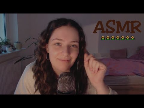 ASMR Positive Affirmations 🌻 (Face Touching, Trigger Words, Invisible Scratching)