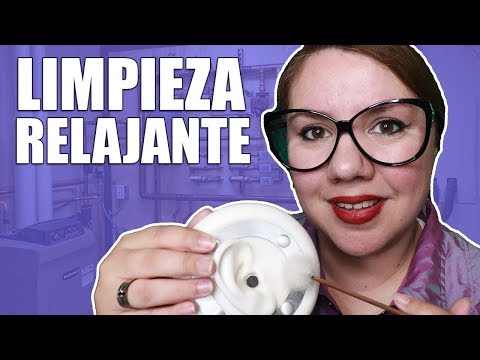 ASMR Español Limpieza Gentil de Oidos ROBOTICOS 3DIO! / Murmullo Latino