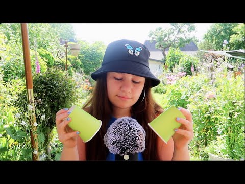 [ASMR] in My GARDEN 🌳🌺 | OUTDOOR | ASMR Marlife