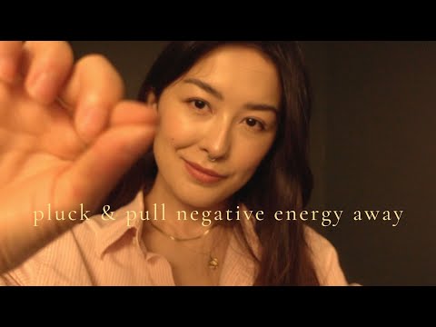 ASMR Reiki for Sleep | Negative Energy Removal | Plucking, Pulling, Wiping Hand Movements