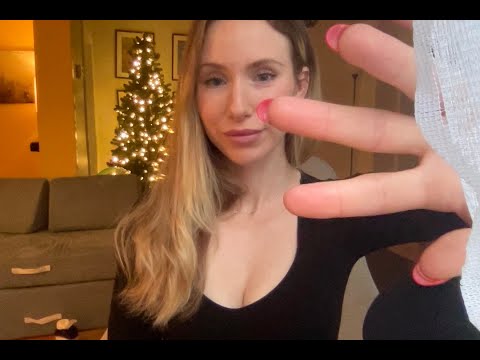 ASMR hand movements / mouth sounds