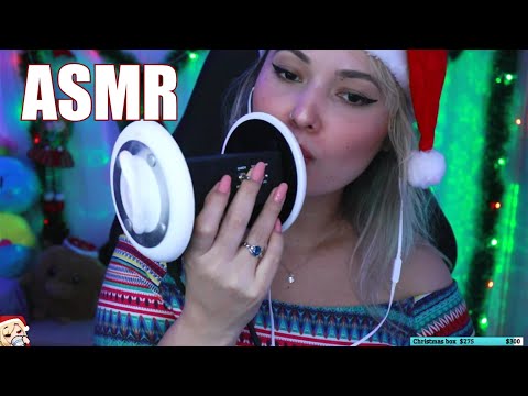 ASMR - Holiday Flashback - Gentle Kisses, Soft Ear Licking, Clicking, Breathing, Close Whispering