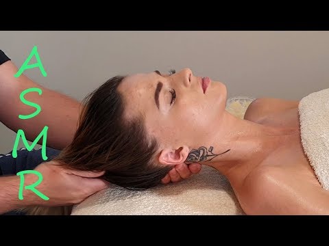 [ASMR] Have You Got Rounded Shoulders? - Neck & Front Shoulder Massage [No Music]