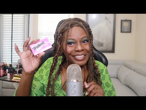 TRiDENT CHEWING GUM ASMR BRAID OUT