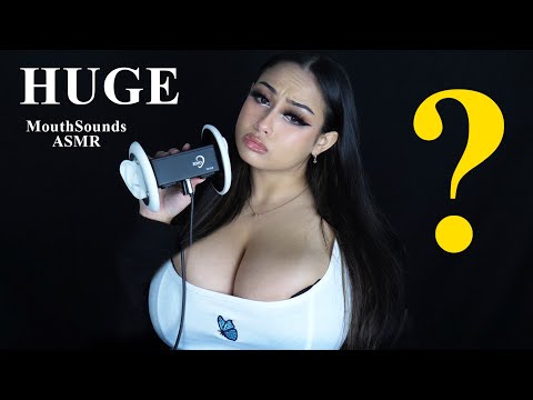 MOUTH SOUNDS ASMR | BOOSTED VOLUME LOUD