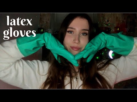 ASMR | latex gloves & lotion sounds (minimal talking)