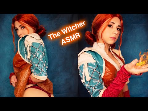 ASMR Triss Makes you a Sleep Potion 🧡🔥(Personal Attention, Whispers, Ear Massage) THE WITCHER RP